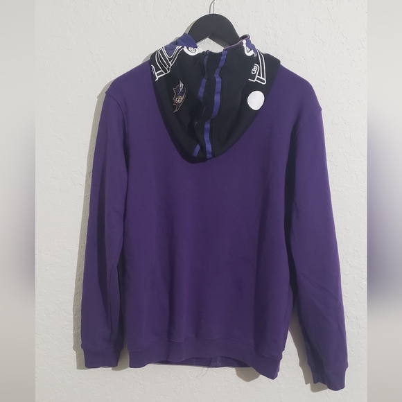 Youth NFL Baltimore Ravens Full Zip Hoodie - Picture 3 of 7